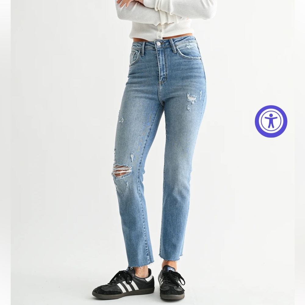 Just Black Denim- vintage slim straight size 29